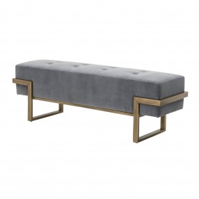 Essentials For Living Fiona Upholstered Bench - Front Side Angle