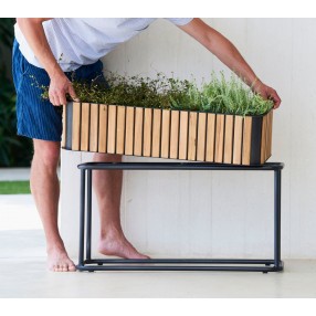 Cane-Line Combine Planter, Rectangular, Incl. Base