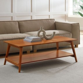 Greenington Antares Coffee Table, Amber - Lifestyle