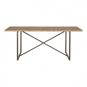 Moe's Home Collection Sierra Dining Table - Natural - Front Side Angle