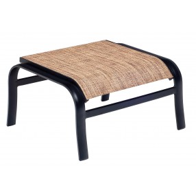 Woodard Fremont Sling Ottoman - Angled
