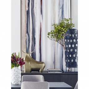 Moe's Home Collection Color Swathe Wall Decor w/ Large Frame - Lifestyle