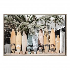 Moe's Home Collection Surfs Up Wall Decor - Front Angle