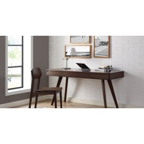 Currant Writing Desk - Black Walnut