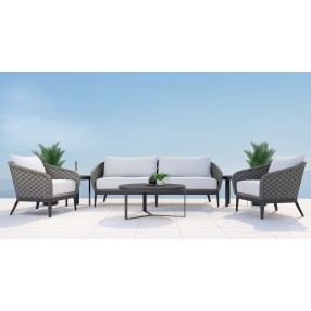 Marbella Sofa in Echo Ash, No Welt - Lifestyle