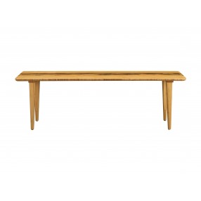 Greenington Azara Bench in Caramelized - Front