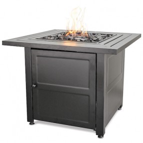 Mr. Bar-B-Q Endless Summer® LP Gas Outdoor Fire Pit with 30-in Steel Mantel