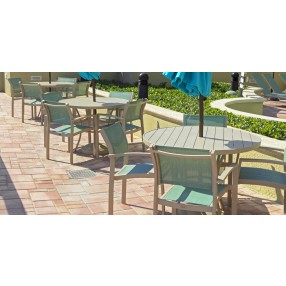 Source Furniture Fusion Aluminum Suqare Table Top 
