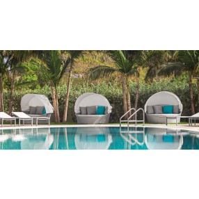 Source Outdoor Furniture Cosmo Aluminum Daybed
