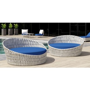 Source Furniture Aria 69" Oval Aluminum Frame