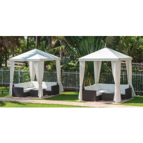 Source Furniture Oasis Aluminum Standard Roof Cabana