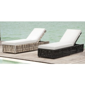 Source Furniture Scorpio Aluminum Armless Chaise Lounge