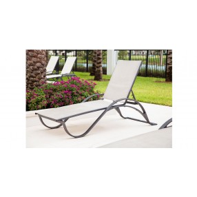 Source Furniture Atlantic Sled Chaise With Arms