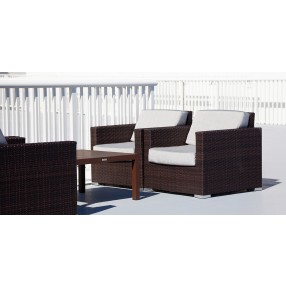 Source Furniture Lucaya Club Chair Front Espresso Set