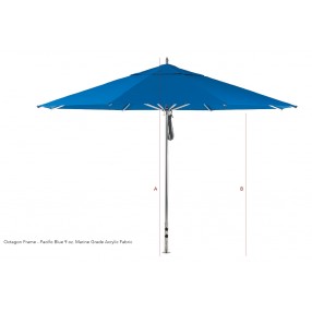 G-Series 13' Octagonal Aluminum Frame