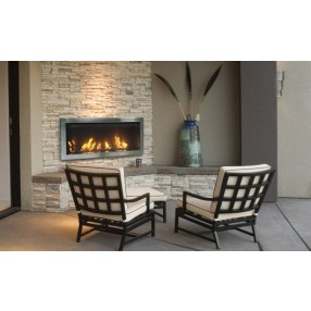 Sierra Flame Tahoe 450L Gas Fireplace - Lifestyle