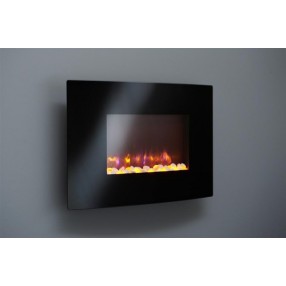 Outdoor Greatroom Company 36" Gallery Radius Linear Electric LED Fireplace