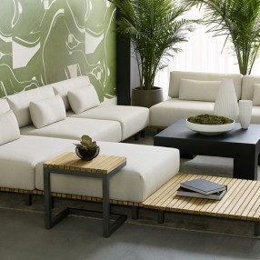 Sunpan Geneve C End Table - Lifestyle