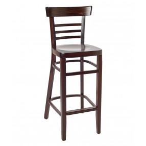 Giulia Barstool In Black Stain