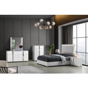 J&M Furniture Giulia Bedroom Collection In White