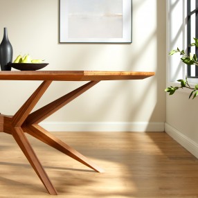 Greenington Sonoma Dining Table In Amber - Lifestyle