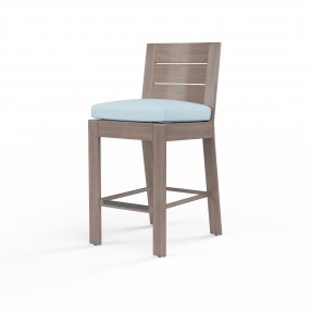 Laguna Barstool in Canvas Skyline, No Welt - Front Side Angle