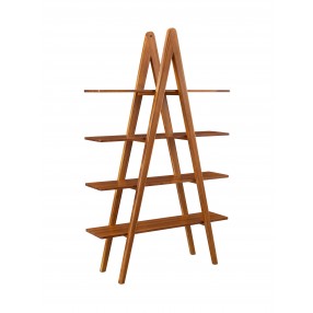 Greenington Studio Plus Book Shelf Amber - Front Side Angle