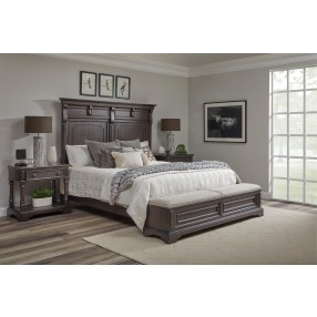 Hickory Creek Queen Storage Bed-12