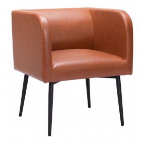 Horbat Dining Chair in Brown- Side view 1