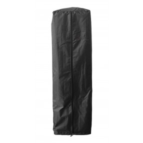 AZ Patio Heaters Table Top Glass Tube Patio Heater Cover in Black - Front Angle