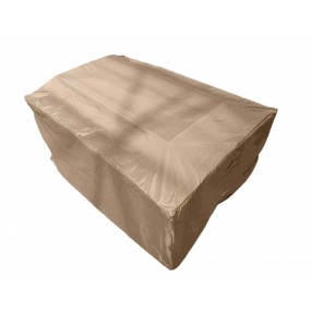 AZ Patio Heaters Two Tiered Fire Pit Cover - Front Side Angle