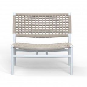 Sunset West Bahia Cushionless Accent Chair - Front Angle