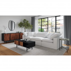 Moe's Home Collection Cirque Accent Table - Sand - Lifestyle