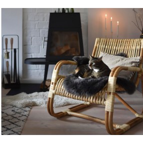 Cane-Line Curve Lounge Chair INDOOR - Natural