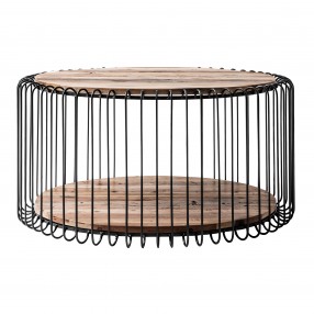 Nova Solo Barca Round Coffee Table in 80CM - Front Angle