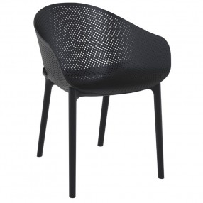 Compamia Sky Outdoor Dining Chair - Black
