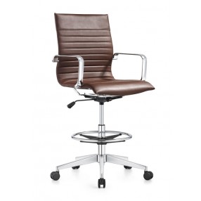 Woodstock Marketing Janis Stool - Brown - Angled View