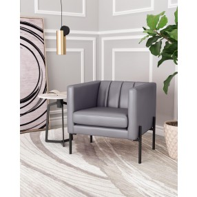 Jess Accent Chair Gray - Lifestyle 1