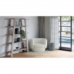 Moe's Home Collection Koba Chair - Maya White - Lifestyle