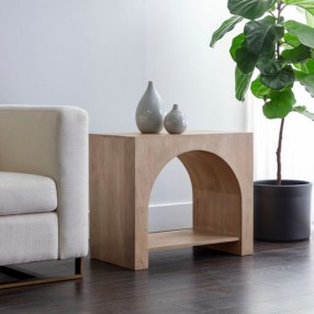 Sunpan Salma Side Table - Lifestyle