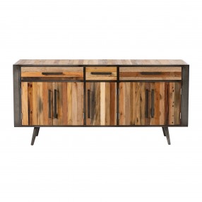 Nova Solo Nordic Buffet - 5 Doors, 3 Drawers - Front Angle