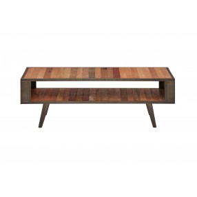 Nova Solo Coffee Table Open Shelf - Front Angled