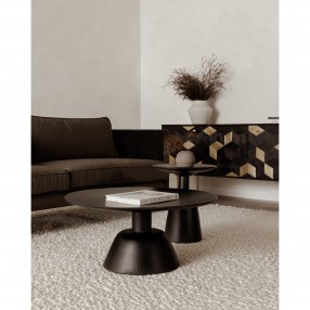 Moe's Home Collection Nels End Table Black - Lifestyle