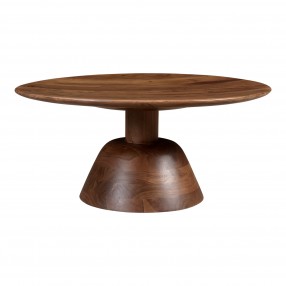 Moe's Home Collection Nels Coffee Table Dark Brown - Front Angle