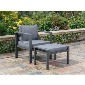 Tortuga Outdoor Lakeview 2-Pc Seat Set Chair/Otto