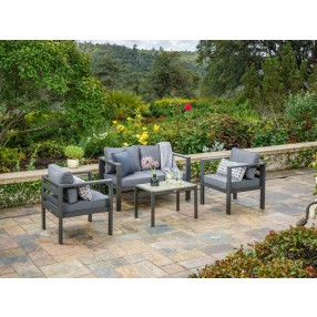 Tortuga Outdoor Lakeview 4pc Conversation Set