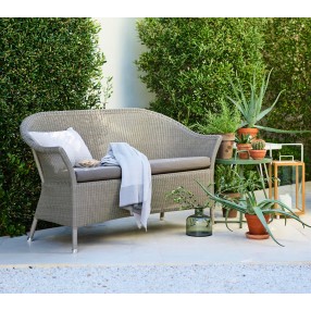 Cane-Line Lansing Sofa Seat Cushion Outdoor View