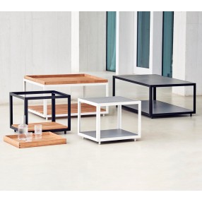 Cane-Line Level Coffee Table Large Table Top 2 (Pcs) multi size view