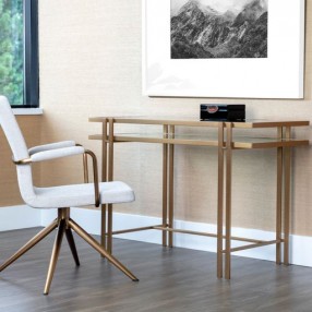 Sunpan Lizette Desk - Lifestyle