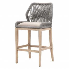Essentials For Living Loom Barstool - Front Side Angle